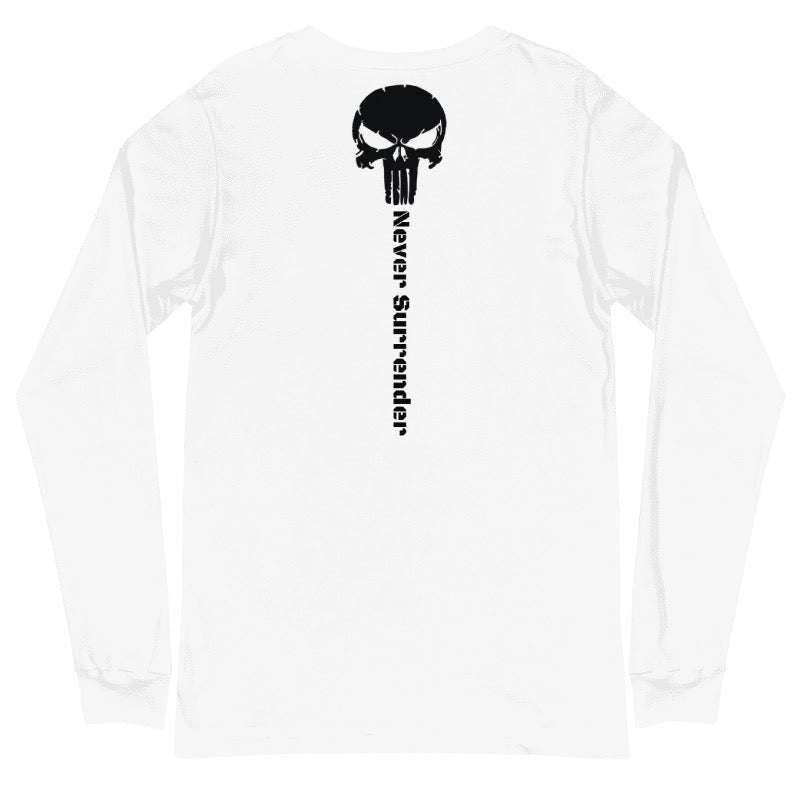 MGG Long Sleeve Shirt, Duty Honor Grind w/ Flag, Back Skull - Multi Color